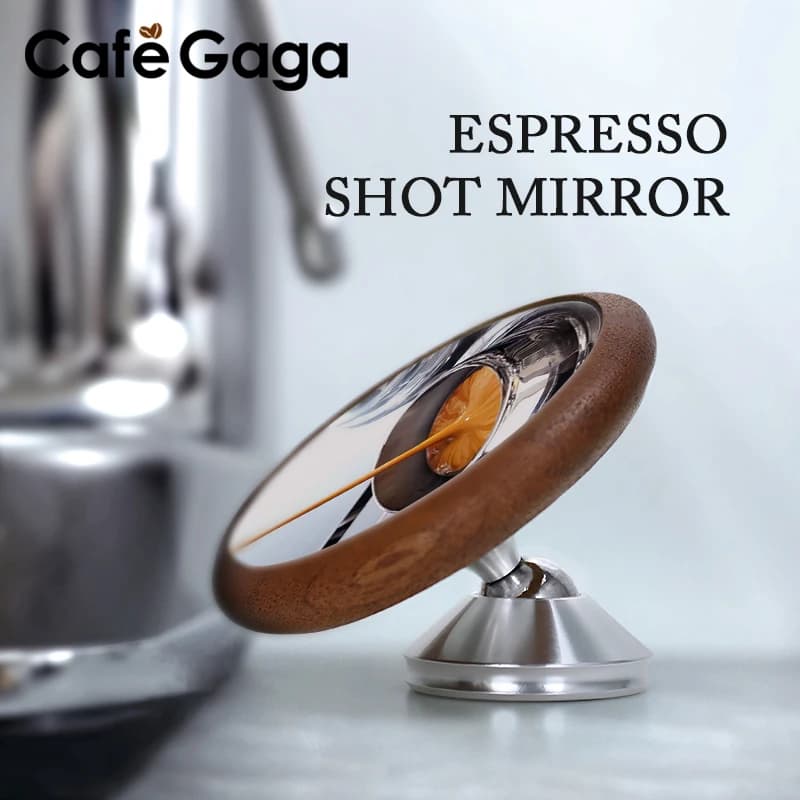 Espresso Extraction Shot Mirror Magnetic Monitoring Bottomless Portafilter Lens Flow Rate Observation Coffee Machine Accessories
