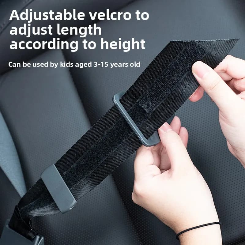 Child Car Seat Belt Adjuster Triangle Anchor Shoulder Protection Limiter Safety Accessory for Vehicle Seats - 4