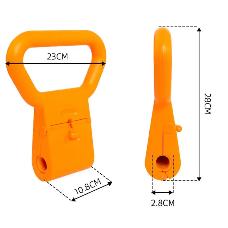 مقبض كيتل بيل للتدريب على القوة، ملحق لمعدات اللياقة البدنية، لا يشمل الدمبل - 2