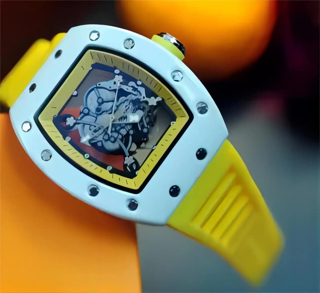 ساعة يد رجالية فاخرة كوارتز، موضة 2025، أوتوماتيكية، مقاومة للماء، مضيئة وشفافة - 4