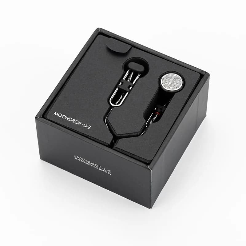 MOONDROP U2 14.8mm Dynamic Driver Earbuds U-2 Hi-Fi Earbuds - 5