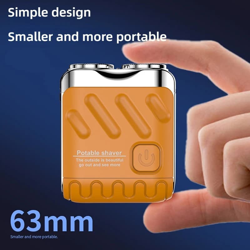 Mini Electric Travel Shaver Men Pocket Size Type-c Rechargeable Portable Painless Cordless Trimmer Knive Face Beard Razor 면도기