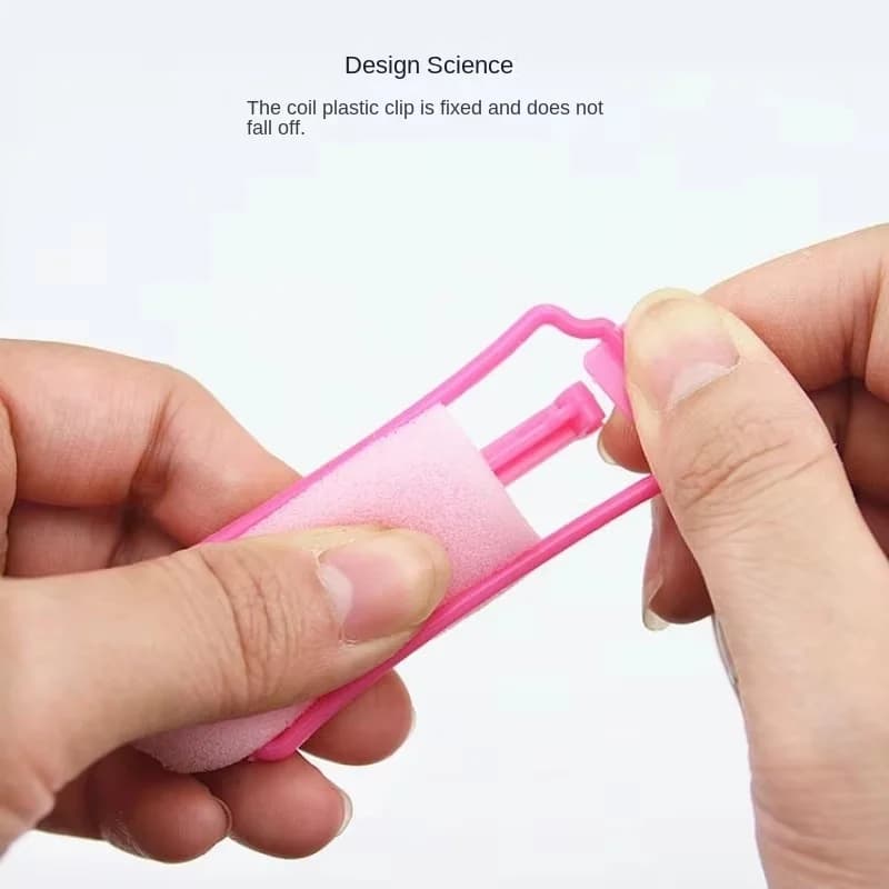 12pcs/lot Sponge Foam Hair Rollers Soft Household DIY Styling Curlers Cushion Rollers Travel Salon Styling Hairdressing Tools - 3