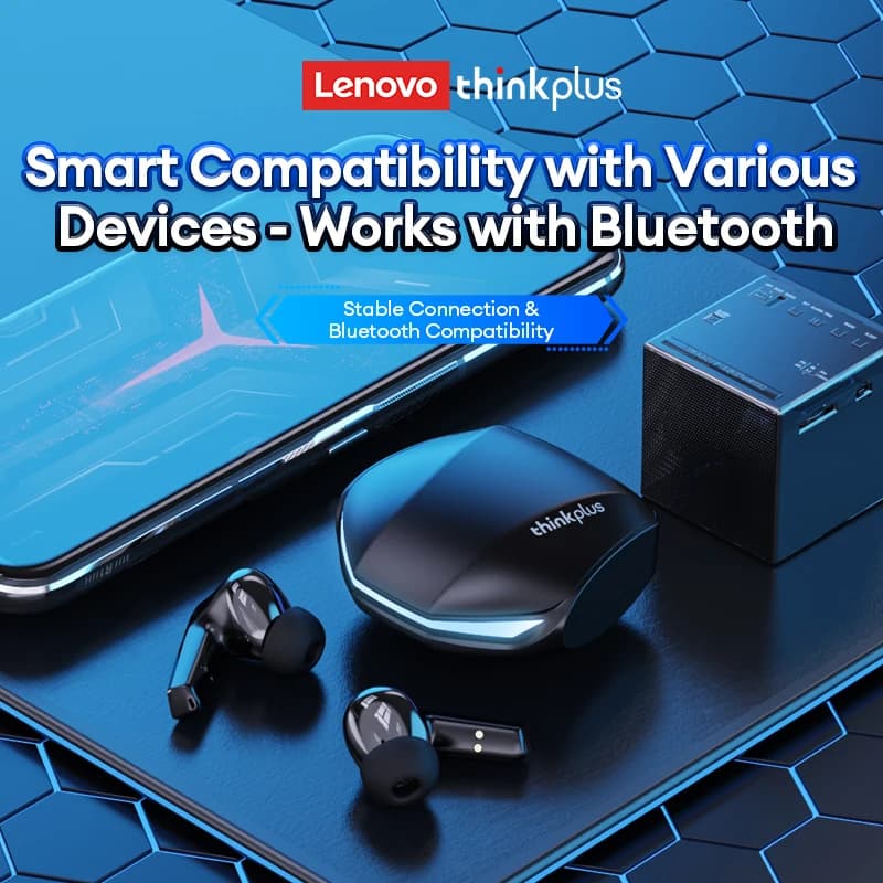 Lenovo GM2 Pro TWS Wireless HIFI Stereo Headset Low Latency Headphones Gaming Music Dual Mode Earbuds Music Sport Headset - 2