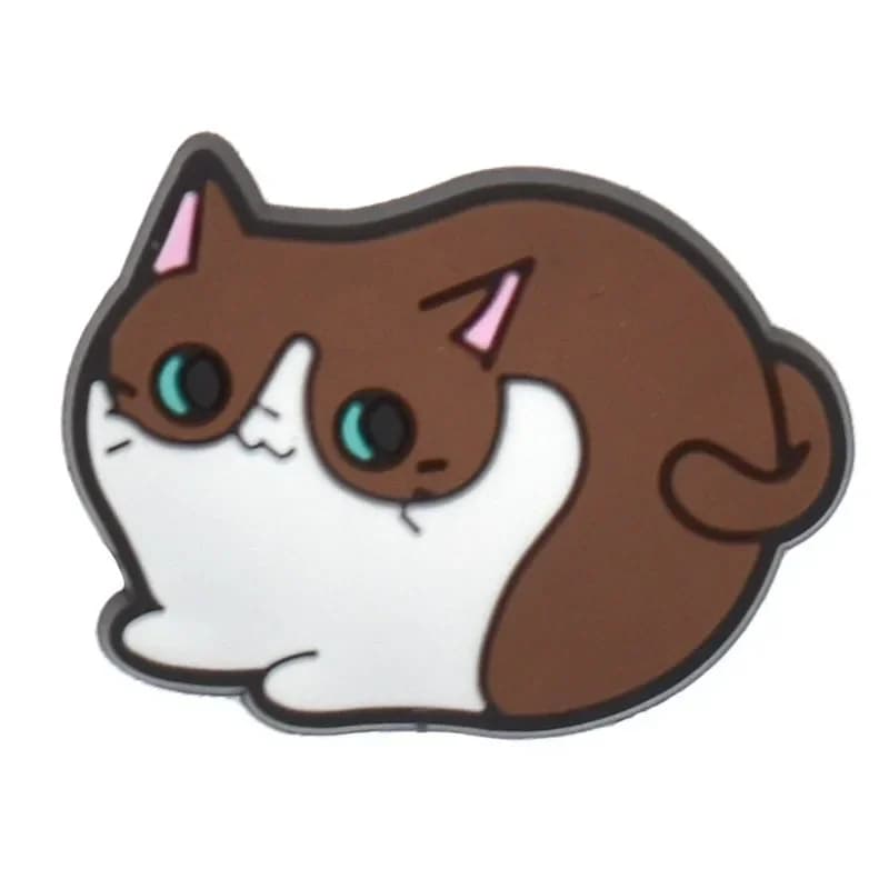 إكسسوارات أحذية على شكل قطة أليفة لكركس صنادل نسائية دبابيس نعال إكسسوارات ديكور أحذية شارات للأطفال والفتيان والفتيات والرجال - 5