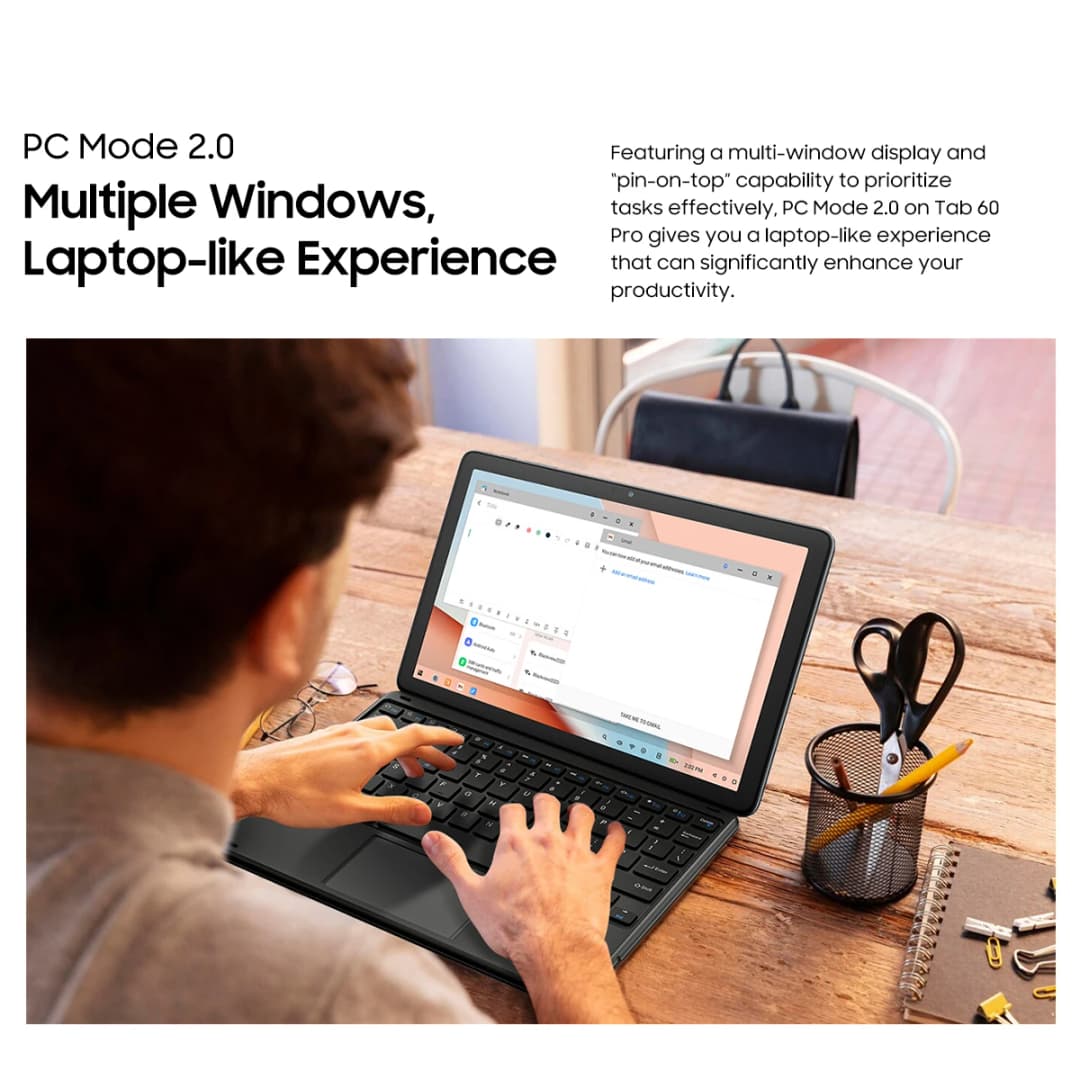 جهاز لوحي بلاكفيو تاب 16 برو 11 بوصة بشاشة FHD+ وذاكرة 8 جيجابايت + 256 جيجابايت وكاميرا 13 ميجابكسل + 8 ميجابكسل ووايدفين L1 وبطارية 7700 مللي أمبير بنظام أندرويد 14 - 2