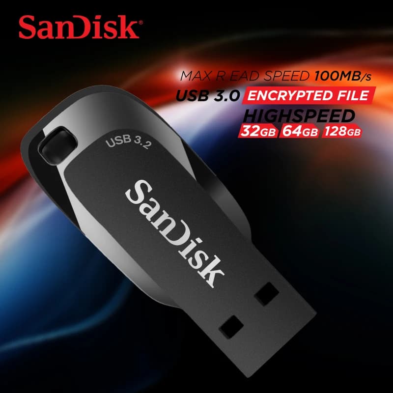 سانديسك CZ410 يو إس بي 3.0 بندريف ألترا شيفت فلاش درايف 128GB 64GB 32GB قلم درايف يو إس بي ذاكرة ستيك سيارة U ديسك فلاش ديسك - 3