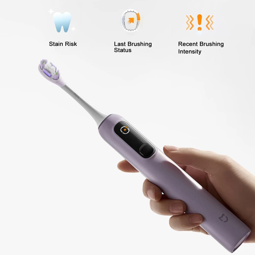 MIJIA Oscillation Electric Toothbrush Pro,Smart 4 Modes,IPX8 Waterproof Sonic Vibration Toothbrushes,180-day Battery Life - 2