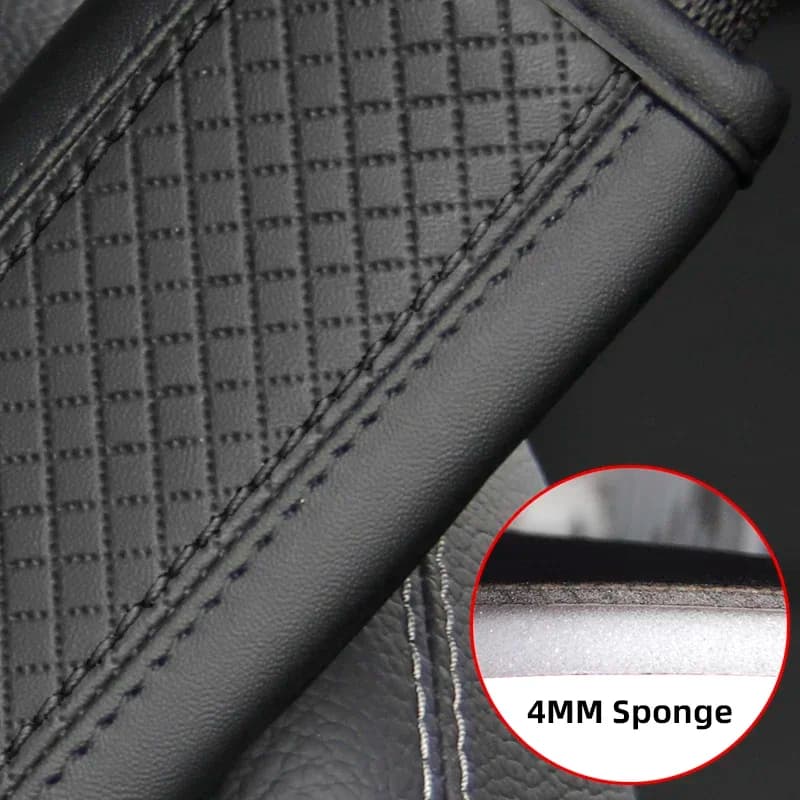Car accessories seat belt PU Leather Safety Belt Shoulder Cover Breathable Protection Seat Belt Padding Pad Auto Interior - 6