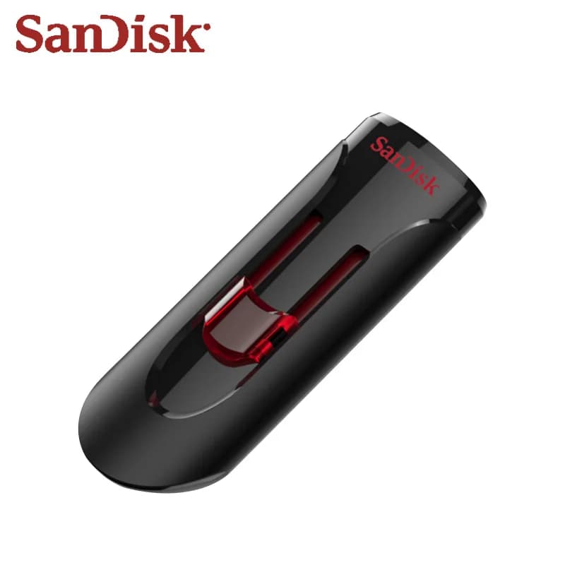 SanDisk CZ600 قلم تخزين USB 3.0 أصلي عالي السرعة 256 جيجابايت 128 جيجابايت 32 جيجابايت مصغر USB 3.0 16 جيجابايت ذاكرة بلاستيكية - 3