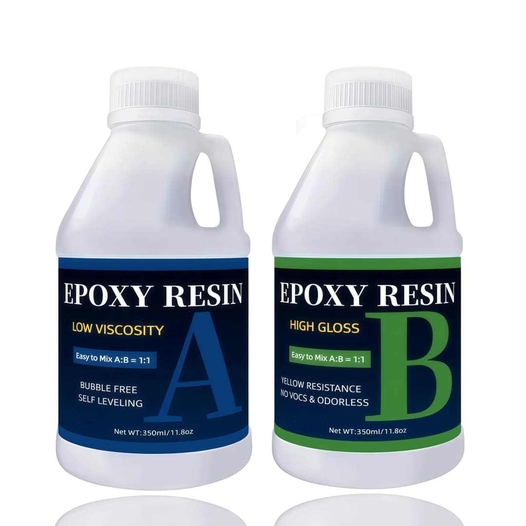 Epoxy Resin Kit , Clear 2 Part Resin High Gloss for Casting Coating, Countertop, Table Top, Resin Art DIY Handcraft Jewelry