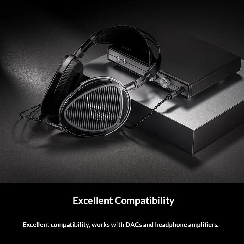 سماعات رأس Asus ROG Kithara إصدار محدود، خلفية مفتوحة، فوق الأذن، مغناطيسية مسطحة، سلكية، وحدة غشاء 100 ملم، للابتوب - 3