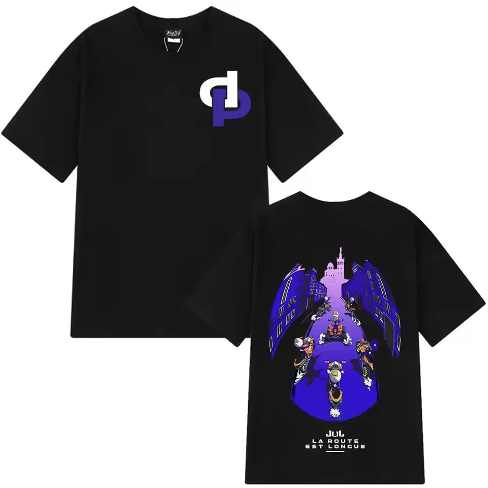 قميص رابير جول ناثينج قطن 100% للرجال والنساء ملابس موضة هيب هوب تي شيرت بأكمام قصيرة - 4