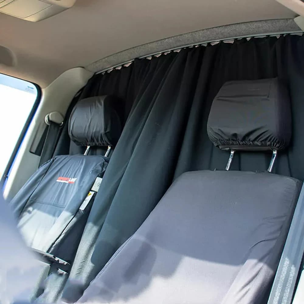 ستارة خصوصية لمقطورات فيات دوقاتو/فولكس فاجن T5 T6/فورد ترانزيت - فاصل مقصورة أمامية وخلفية - 5