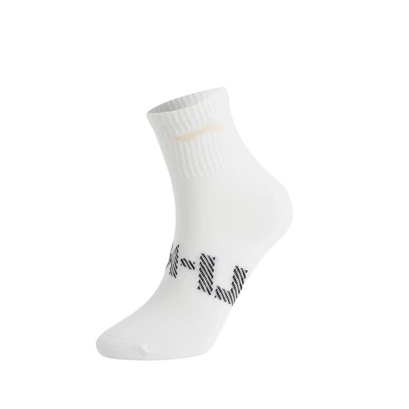 لي-نينغ للجنسين نمط الرياضة 3 أزواج جوارب 22-28 سم قابلة للتنفس مريحة لي نينغ رجال نساء رسائل جوارب عصرية AWTV007 - 6