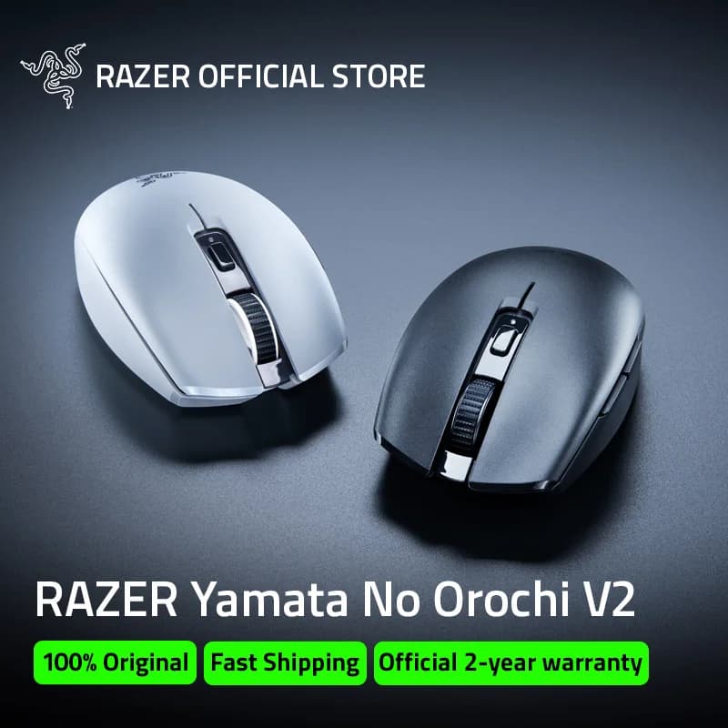ماوس ألعاب لاسلكي Razer Orochi V2 بلوتوث وUSB وضع مزدوج