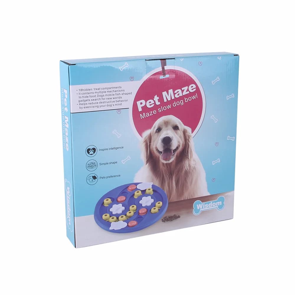 Dog Puzzle Toys Slow Feeder Interactive Increase Puppy IQ Food Dispenser Slowly Eating NonSlip Bowl Pet Cat Dogs Training Game - 6