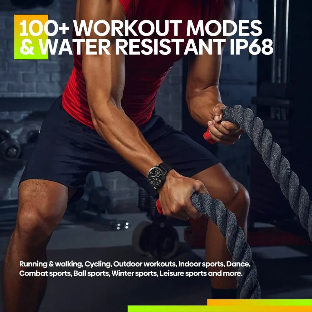 New Zeblaze Ares 3 Pro Ultra HD AMOLED Display Voice Calling Smart Watch 100+ Sports Modes 24H Health Monitor Smartwatch for Men - 5