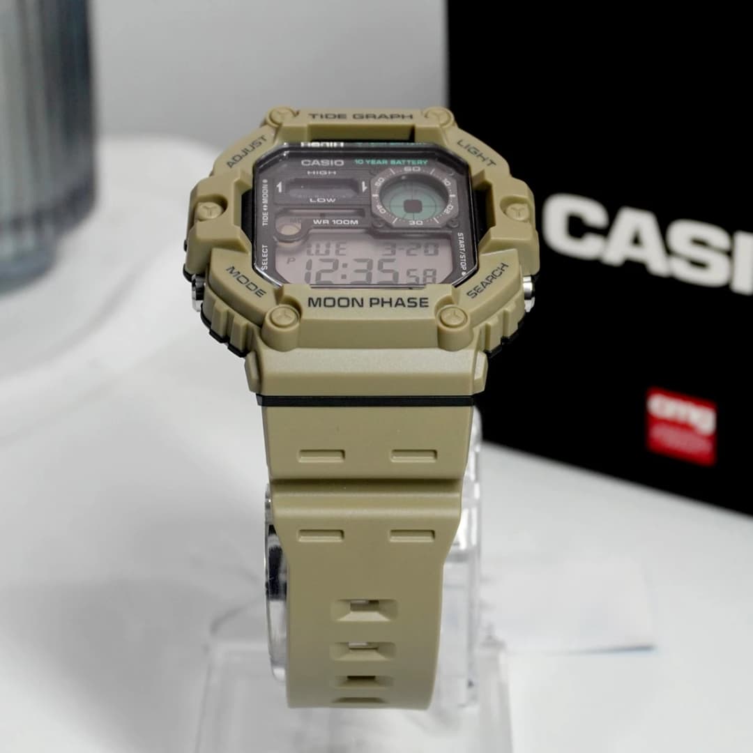 Casio watch for men top brand luxury 100m Waterproof fashion men Sport military 10-YEAR BATTERY Watch relogio masculino WS-1700 - 5