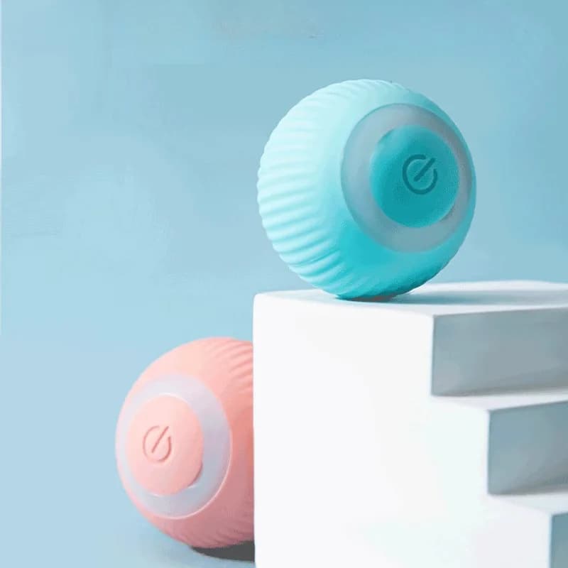 كرة تفاعلية للقطط، ألعاب قطط ذكية للحيوانات الأليفة، كرة سحرية دوارة أوتوماتيكية، لعبة قطط تفاعلية إلكترونية، ملحقات الحيوانات الأليفة للقطط - 6