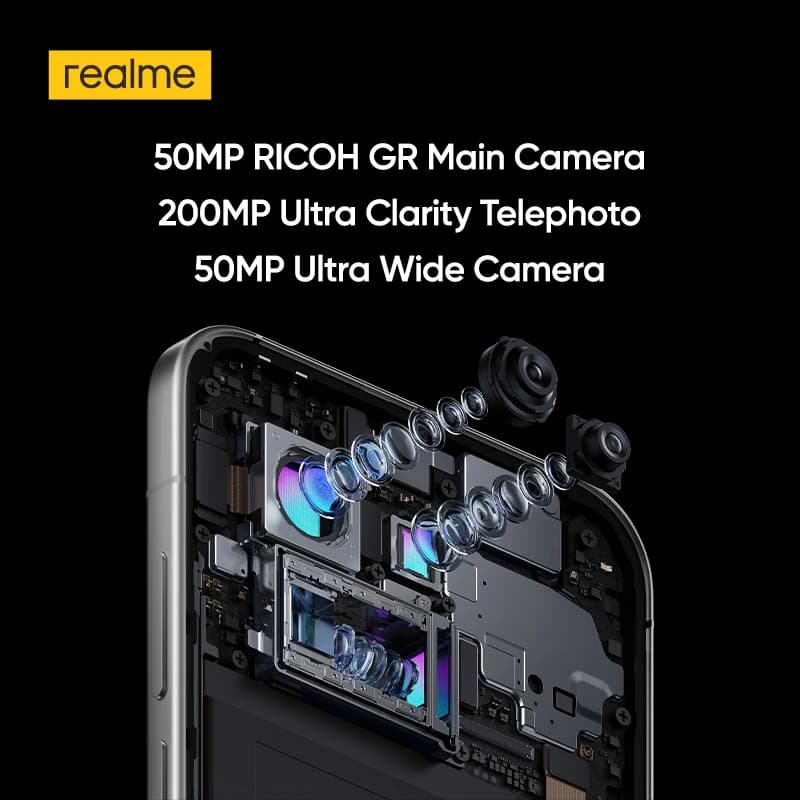 [World Premiere] realme GT 8 Pro Smartphone Snapdragon 8 Elite Gen 5 Chipset 200MP Telephoto 7000mAh Battery 6.79" 144Hz Display - 5