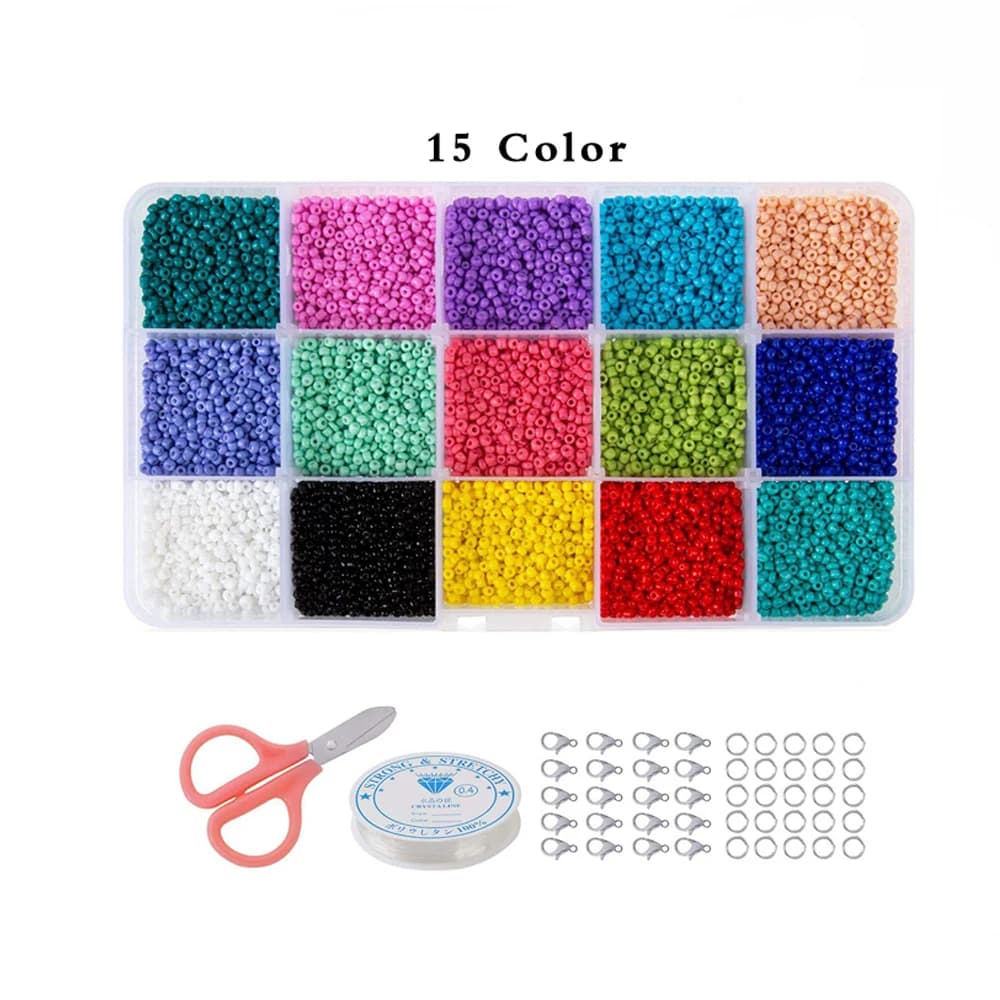 الخشب النسيج الديكور المنوال عدة للمجوهرات أساور القلائد DIY اليدوية آلة الحياكة الخرز كاتب كيت هدية جميلة - 5