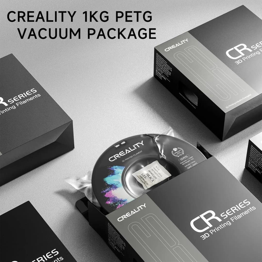 Creality PETG 1.75mm 1kg 3D Printer Filament - Low Warping, High Strength, 1kg Spool for Ender 3, CR-10 K2 Plus Combo  K1 MAX - 5