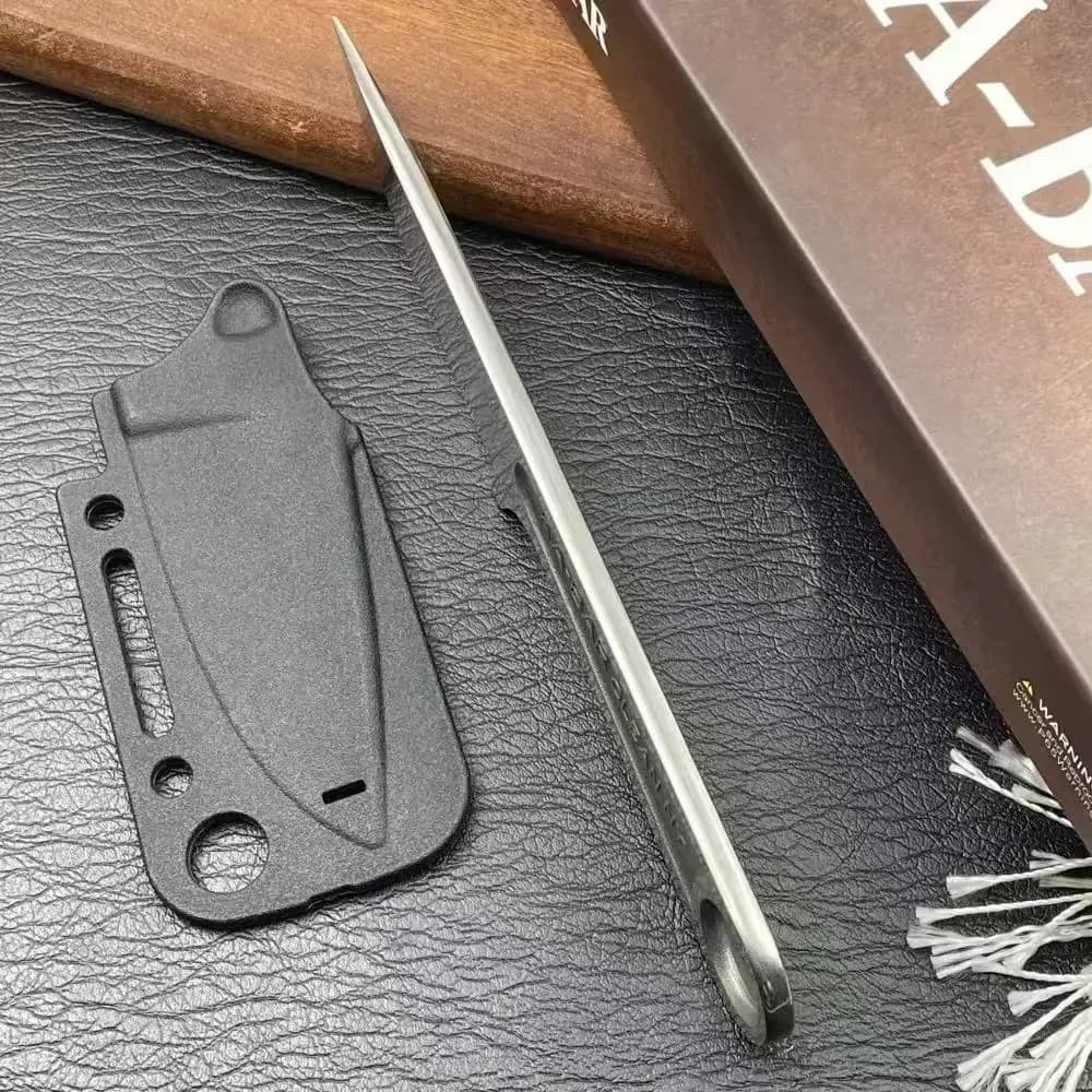 سكين مستقيم جديد KB 1119 أداة تكتيكية للبقاء في البرية غمد سكين خارجي محمول متعدد الوظائف من الفولاذ المقاوم للصدأ - 4