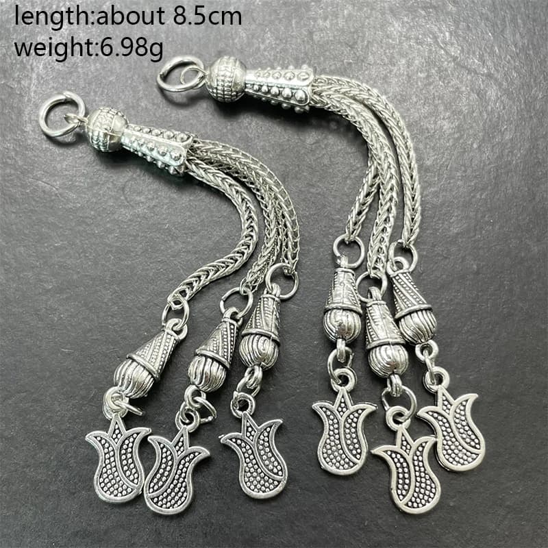 3 قطع 14 تصميم مجوهرات مسبحة شرابة شرق أوسطية إسلامية 33 قلادة أقراط قلادة DIY اكسسوارات خرز الصلاة - 4
