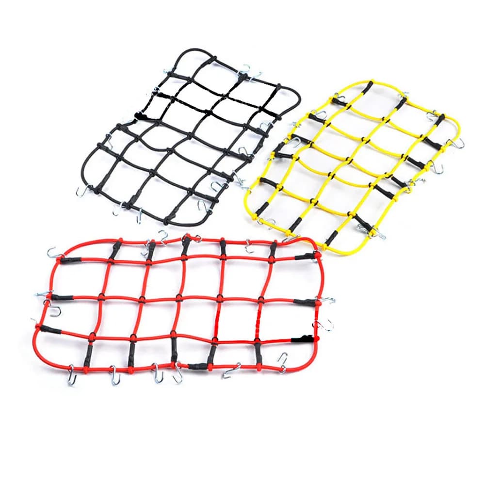 1/10 RC Crawler Car Elastic Luggage Net Simulation DIY Accessories for Traxx TRX4 Defender Axial SCX10 90046 D90 Decoration - 6