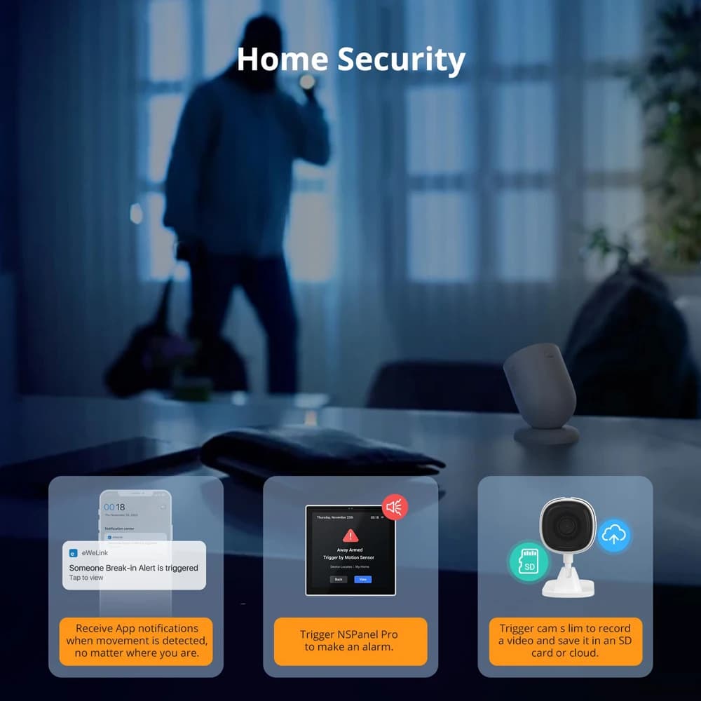 1-5PCS SONOFF SNZB-03P Zigbee Motion Sensor Trigger Smart Lighting & Home Security Works with Alexa Google Home via Zigbee Hub - 2