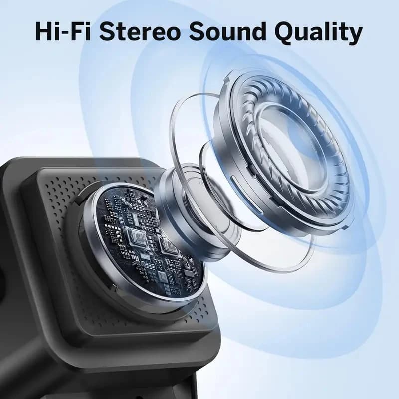 NEW 5 In 1 Auto-induction Wireless Induction Speaker 8 Mode RGB Light Phone Stand Surround Sound Portable Bluetooth Phone Holder - 3