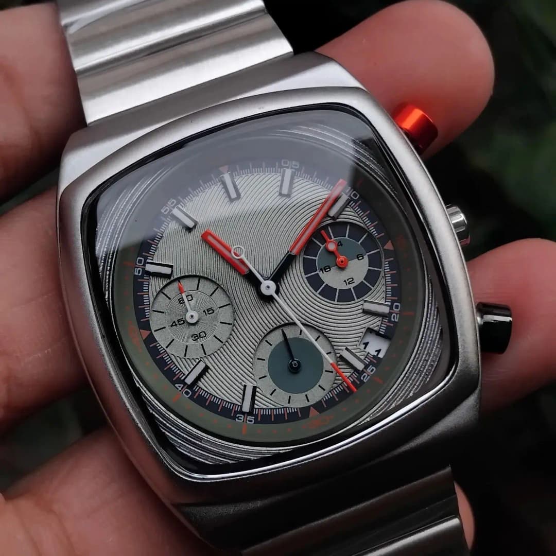 2025 ساعة رجالية مربعة جديدة فاخرة رجالية عالية الجودة ساعة موضة - 4