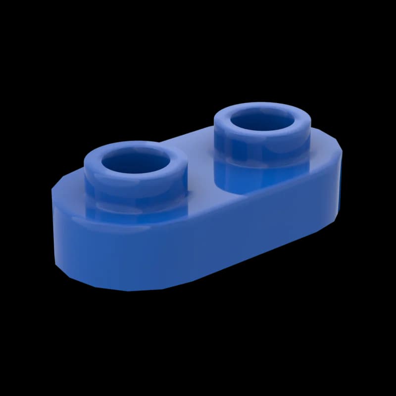 MOC 10PCS 35480 Round 1x2 Building Blocks With Open Studs Plate Board Bricks Particle Puzzle Toys Children Birthday Kid Gifts - 5