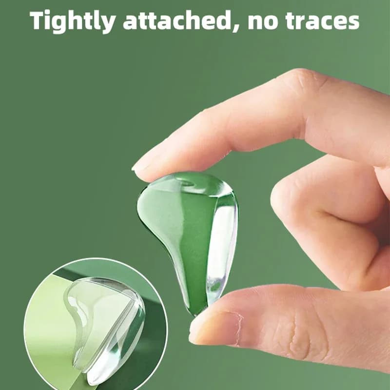 16 قطعة واقي زوايا الطاولة من السيليكون المضيء لسلامة الأطفال، مضاد للتصادم، مع غطاء حماية لمقابس الكهرباء - 2