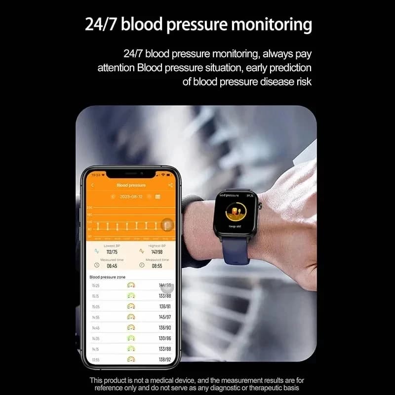2025 New ECG+PPG Monitoring Smart Watch Women Blood pressure Blood Lipid Uric Acid Women Menstrual Health Tracker Smartwatches - 4