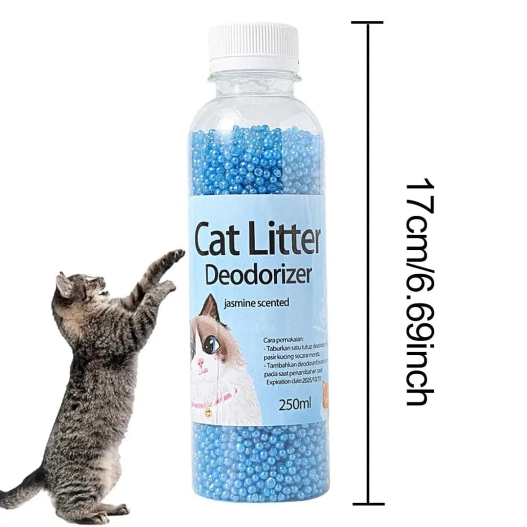 A bottle of deodorant beads for cat sand: makes your home smell comfortable and eliminates odors - 6