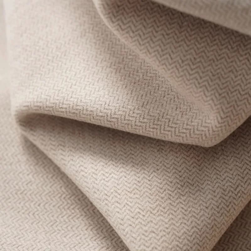 بنطلون واسع عالي الخصر للنساء، صوف فضفاض، تصميم كوري، بنطلون أنبوب مستقيم طويل - 3