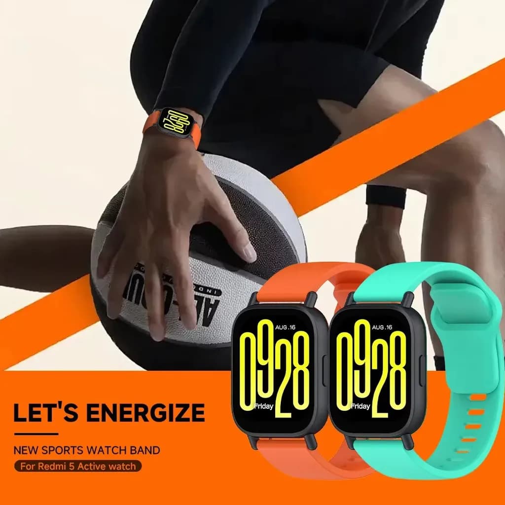 Silicone Strap+Case for Xiaomi Redmi Watch 5 Active band smartwatch Accessories Sport Bracelet For Redmi watch5 Active/Lite band - 5