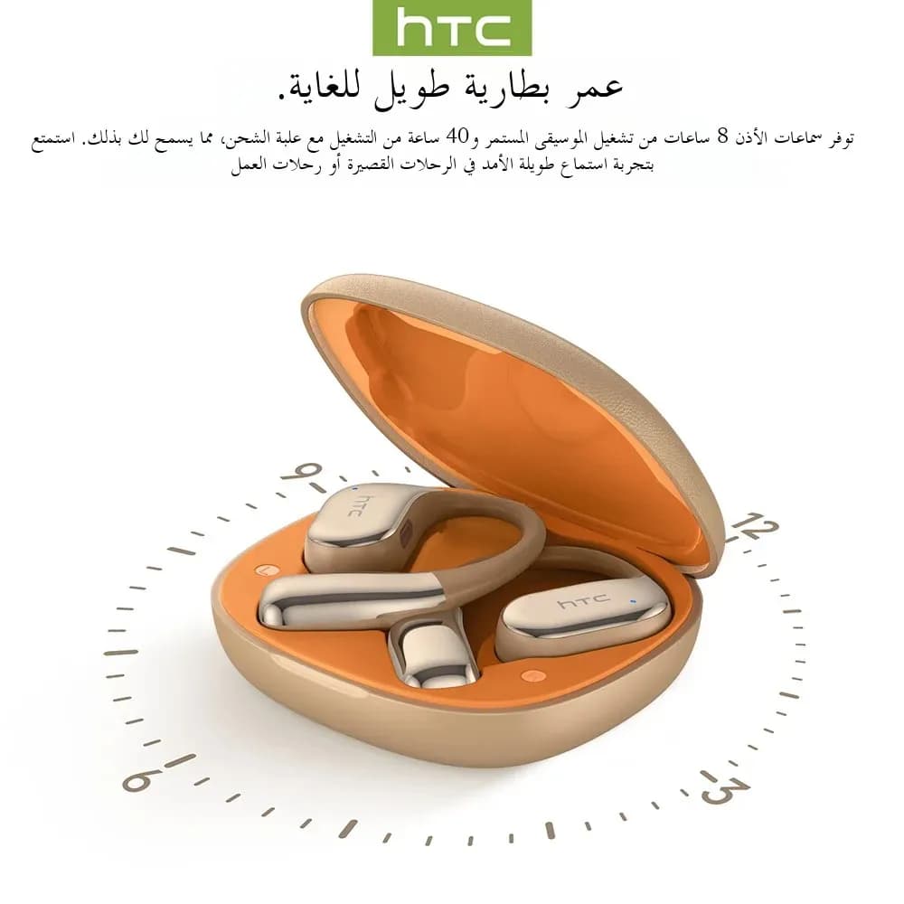 【AI Translator Earbud】 HTC NE39 Earphones Bluetooth OWS Sports Wireless Headphones Noise Reduction Earbud With Mic Long life - 4