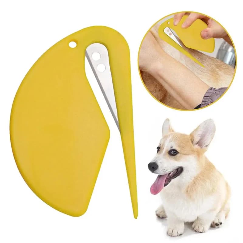 Pet Knotting Comb Dog Effectively Painless Knot Open Comb Puppy Hair Fur Shedding Grooming Trimmer Comb Cat Accessories - 5