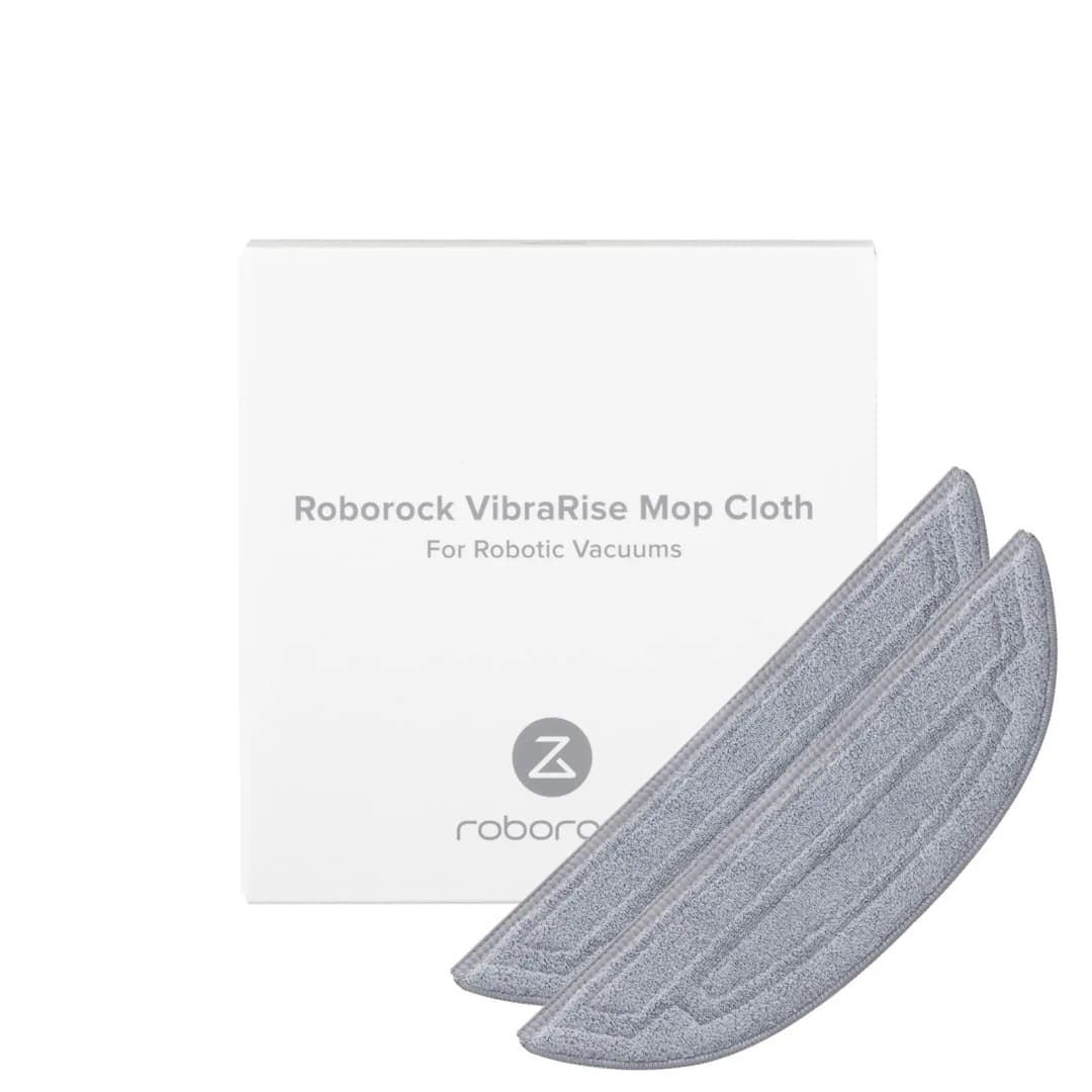 Roborock Mop Pad Replacement Accessories for Q10VF Q10VF+ Robot Vacuum Cleaner with Sonic Vibrations Modules 2 Pack