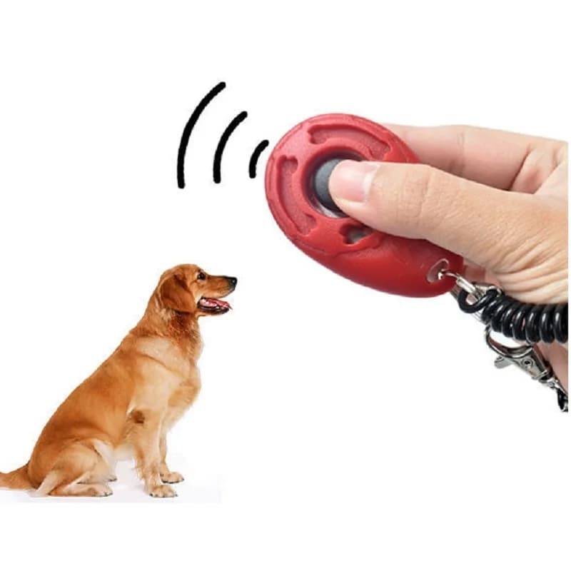 Dog Training Clicker Pet Cat Dog Click Trainer Various Style Aid Adjustable WristStrap Sound Key Chain Dog Repeller Pet Product - 4