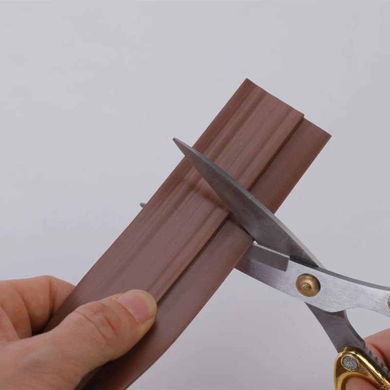 100cm Silicone Door Draught Excluder Door Bottom Sealing Strip Tape Weatherstrip Waterproof Wind Proof Sound Insulation - 4