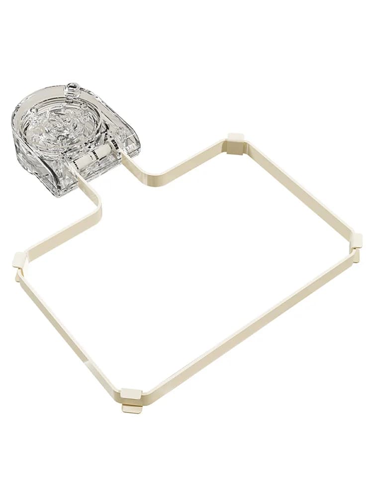 رف تصفية حوض المطبخ بكأس شفط من الحديد شاشة تصفية الصرف قوي قابل للطي عمودي - 6