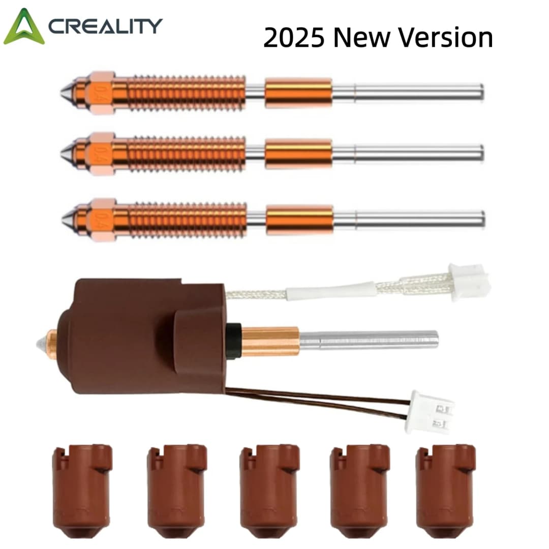 Creality New Version K1C k1 Max Hotend Ceramic Heating Block Kit 3D Printer Parts Quick-Swap Nozzle Heat Break Resistance Hotend