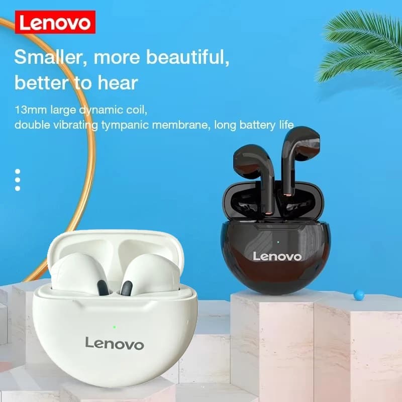 Lenovo HT38 TWS Sport Earphones, Mini Wireless Bluetooth Headset, HiFi Stereo Bass Fast Charging Case Sweatproof Running Earbuds - 5