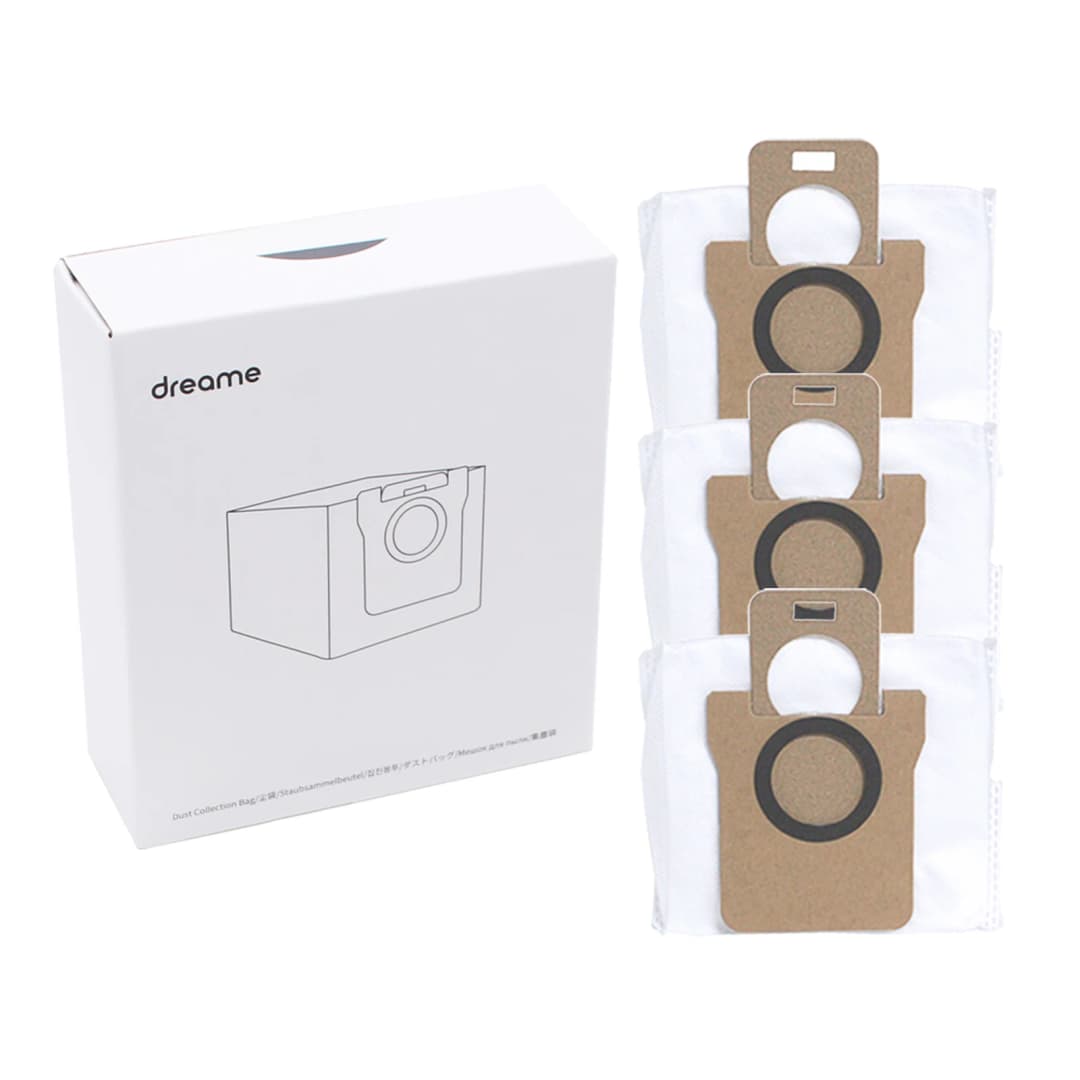 【اختياري】 اكسسوارات أصلية لمكنسة روبوت Dreame L10s Ultra فرشاة رئيسية، فرشاة جانبية، فلتر، ممسحة قماش، كيس غبار - 6