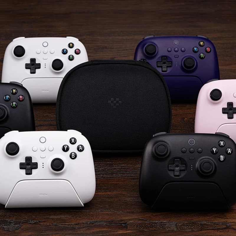 8BitDo حقيبة سفر وحدة تحكم كلاسيكية لوحدة التحكم Ultimate مع قاعدة شحن - 3