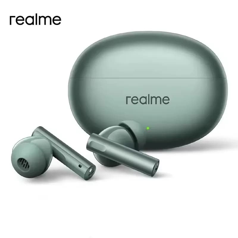 Original realme Buds air6 Earbuds 50dB Active Noise Cancelling Earphone Bluetooth 5.3 TWS IP55 40H Play Time Hi-Res LHDC - 5